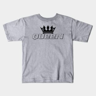 Queen, Black Queen, Black Woman Kids T-Shirt
